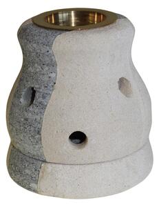 AWGifts Kamenná aroma lampa - Kombinovaná - tvarovaná