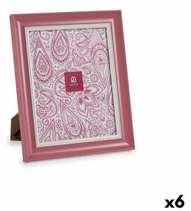 Gift Decor Rám na fotografie Sklo Růžový Plastické (6 kusů) (2 x 31 x 26 cm)