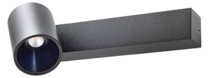 Redo Nástěnné/stropní LED svítidlo TAKTO 11,5W, š. 250 mm Barva: Černá, Teplota světla: 3000K