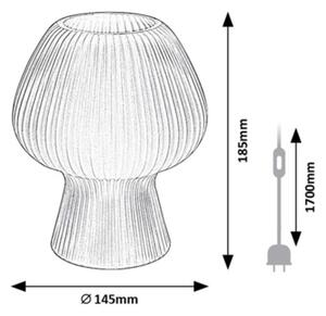 Rabalux 74023 - Stolní lampa VINELLE 1xE14/60W/230V bílá