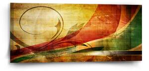 Sablio Obraz Retro motiv - 110x50 cm