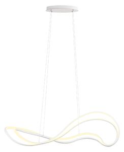 Redo Závěsné LED svítidlo TEMPEST, 58W, š. 1150 mm Barva: Bílá