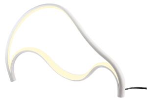 Redo Designová stolní lampa TEMPEST, 12W, š. 400 mm Barva: Bílá