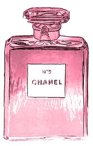 Ilustrace Chanel No.5, Finlay & Noa, (30 x 40 cm)