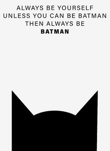 Ilustrace Always be Batman, Finlay & Noa