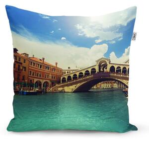 Sablio Polštář Ponte di Rialto - 40x40 cm