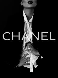 Ilustrace Chanel model, Finlay & Noa, (30 x 40 cm)