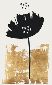 Ilustrace Black Poppy, Kubistika, (26.7 x 40 cm)