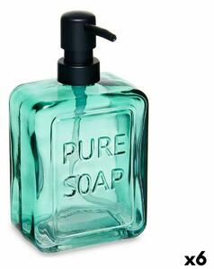 3992 Dávkovač mýdla Pure Soap Sklo Zelená 570 ml (6 kusů)