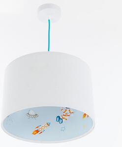Dětský lustr na lanku SWEET DREAMS 1xE27/60W/230V pr. 30 cm