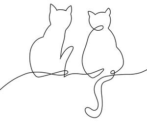 Ilustrace Friendship, Veronika Boulová, (26.7 x 40 cm)