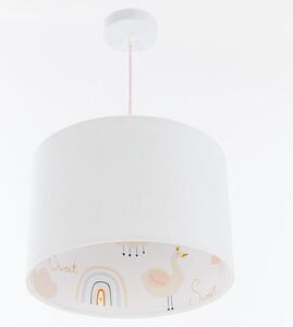 Dětský lustr na lanku SWEET DREAMS 1xE27/60W/230V pr. 30 cm