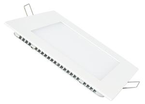 BERGE LED panel ČTVERCOVÝ BRGD0095 225x225x20mm vestavný - 18W - 230V - 1480Lm - teplá