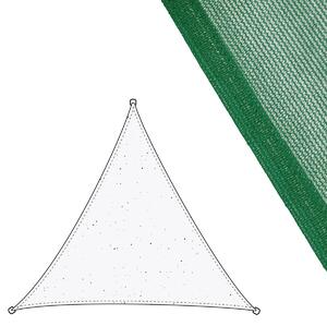 3198 Stínící plachty Markýza 3 x 3 m Zelená Polyetylen 300 x 300 x 0,5 cm