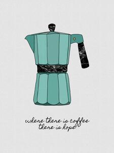 Ilustrace Where There is Coffee, Orara Studio