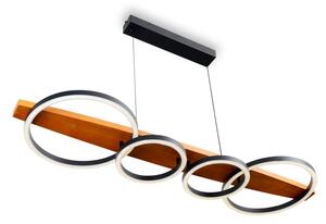 BRILAGI - LED Lustr na lanku PLANK LED/35W/230V 4000K 30x100 cm dřevo