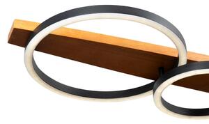 BRILAGI - LED Lustr na lanku PLANK LED/35W/230V 4000K 30x100 cm dřevo