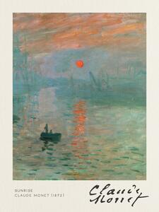 Obrazová reprodukce Sunrise - Claude Monet