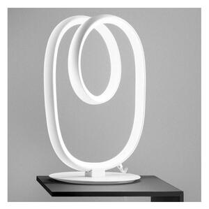 Gea Luce DIVA L BIANCO SATINATO-LED Stmívatelná stolní lampa DIVA 17W/230V bílá