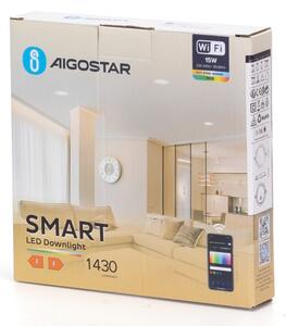 Aigostar -LED RGBW Stmívatelné podhledové svítidlo LED/15W/230V 2700-6500K Wi-Fi
