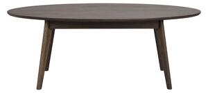 Rowico Hnědý dubový konferenční stolek Yumi 130 cm