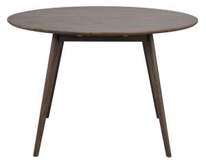 Rowico Hnědý dubový jídelní stůl Yumi 115 cm