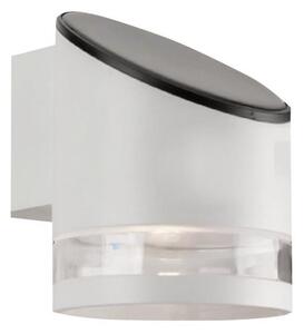 LED Venkovní solární nástěnné svítidlo LED/1W/3,7V 3000K IP54 bílá