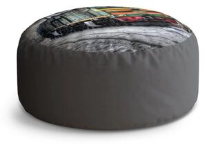 Sablio Taburet Circle Lokomotiva: 38x48 cm