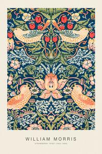 Obrazová reprodukce Strawberry Thief (Special Edition Classic Vintage Pattern) - William Morris