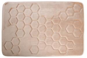 Hyggli Honey koupelnová podložka 90x60 cm obdélníkový béžová 70-091