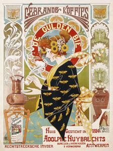Obrazová reprodukce Coffee Shop Advert (Art Nouveau Café) - Alphonse Mucha