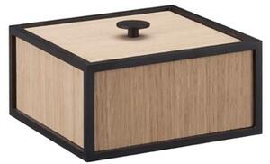 Úložný box Frame Oak 14x14 cm Audo Copenhagen