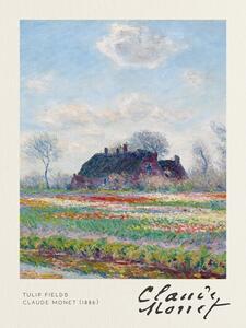 Obrazová reprodukce Tulip Fields - Claude Monet