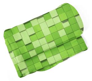 Sablio Deka Green Blocks 3D - 150x120 cm