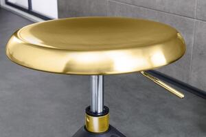 Barová stolička INDUSTRIAL 80 CM zlatá Nábytek | Jídelní prostory | Barové židle