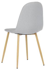 Jídelní židle LUISA 1 dub/stříbrná