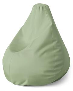 Sablio Sedací vak Pear Zelená serene - 70 x 95 x 15 cm
