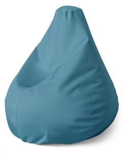 Sablio Sedací vak Pear Bledě modrá - 70 x 95 x 15 cm