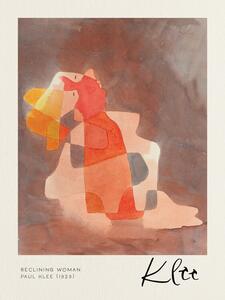 Obrazová reprodukce Reclining Woman - Paul Klee