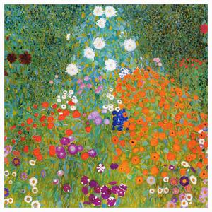 Obrazová reprodukce Cottage Garden (Flowers) - Gustav Klimt