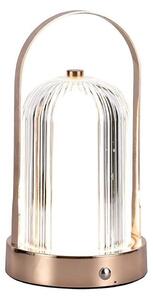 LED Stmívatelná stolní lampa LED/1W/5V 3000-6000K 1800 mAh měď