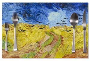 Sablio Prostírání Pšeničné pole s vránami - Vincent van Gogh: 40x30cm