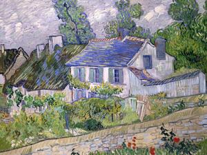 Obrazová reprodukce Houses at Auvers - Vincent van Gogh