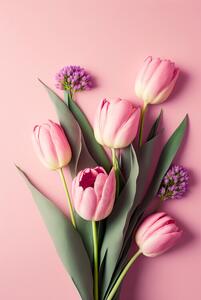 Fotografie Pink Tulips, Treechild
