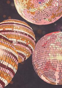 Ilustrace Disco balls, Gigi Rosado