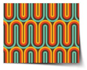 Sablio Plakát Retro vlny - 60x40 cm