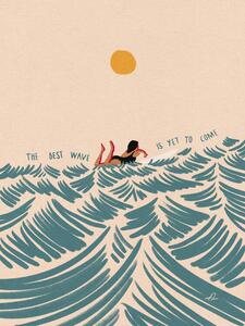 Ilustrace The Best Wave Is yet To Come, Fabian Lavater