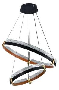 LED Stmívatelný lustr na lanku LED/140W/230V 3000-6500K + dálkové ovládání