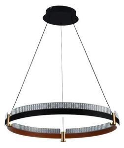 LED Stmívatelný lustr na lanku LED/80W/230V 3000-6500K + dálkové ovládání