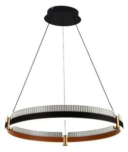 LED Stmívatelný lustr na lanku LED/80W/230V 3000-6500K + dálkové ovládání